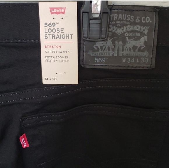 Levi's 569 Loose Straight Fit Men's Jeans NWT - Picture 4 of 4